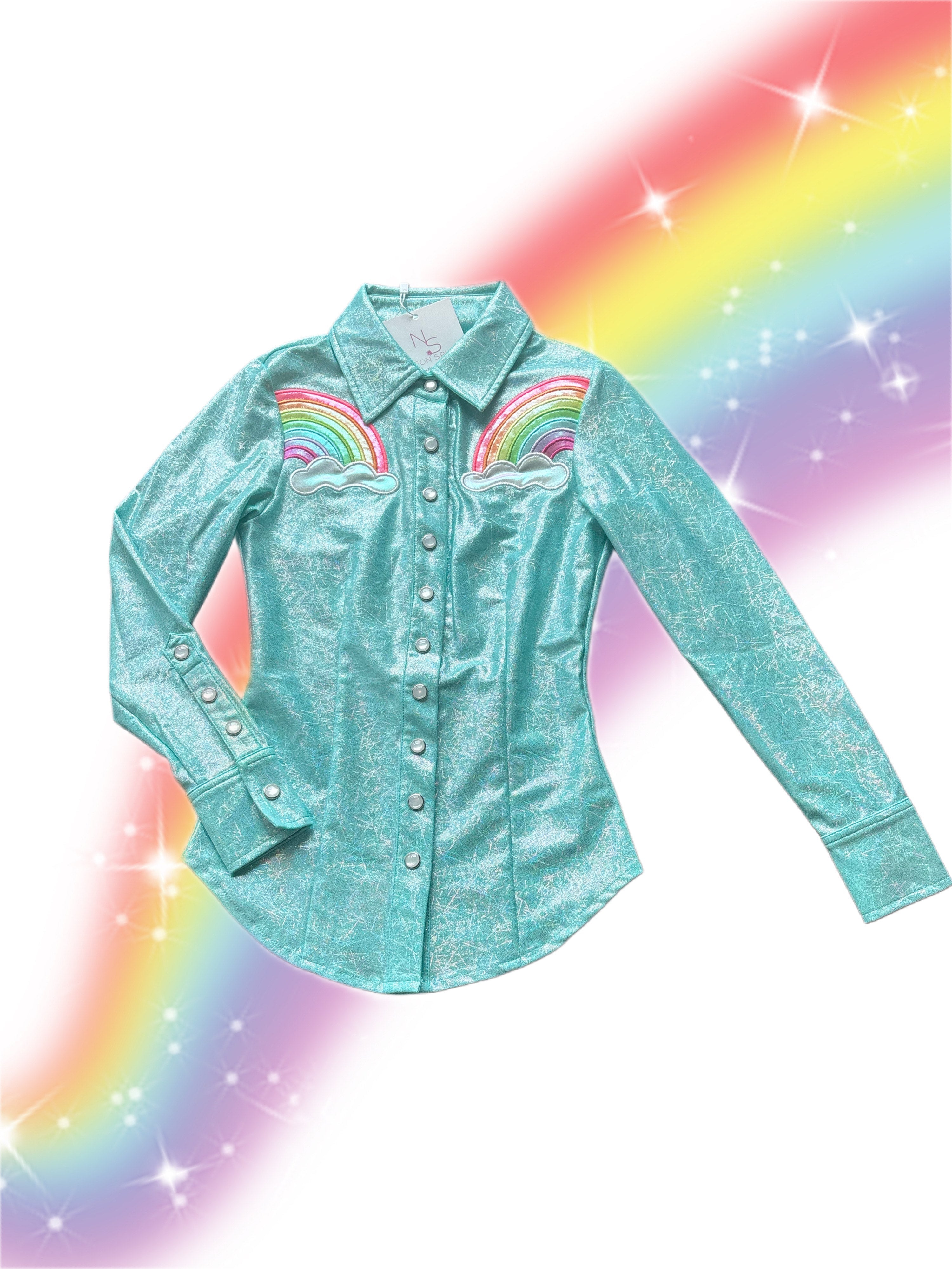 Mystical - Girls Pearl Snap Rodeo Shirt