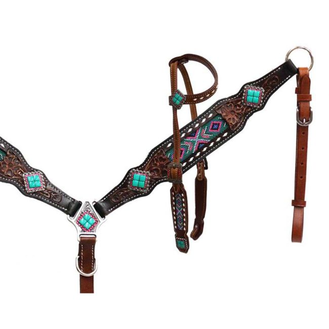 Painted Sky Beaded Tack Set