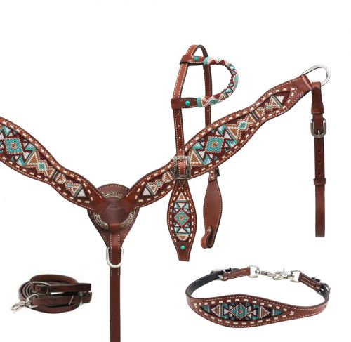The OG Navajo Beaded Tack Set