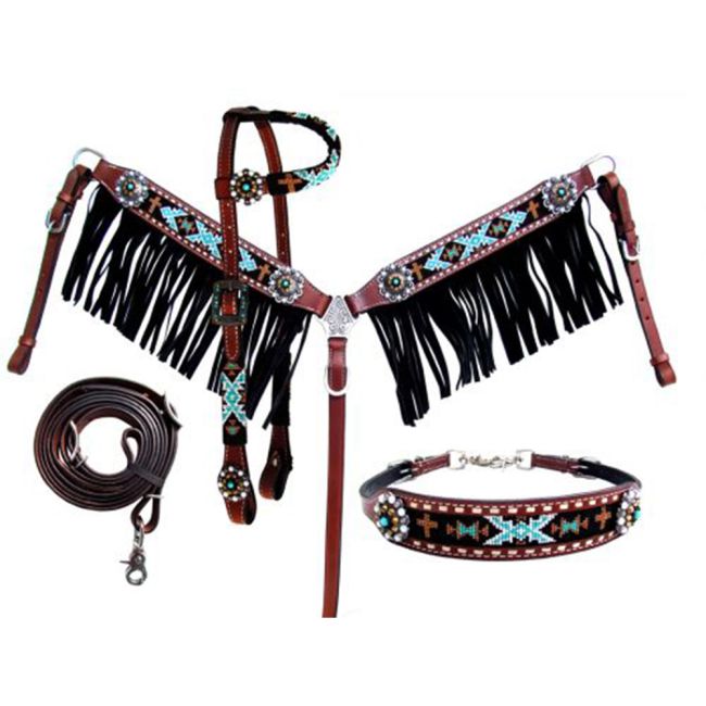 Navajo 4pc Tack Set