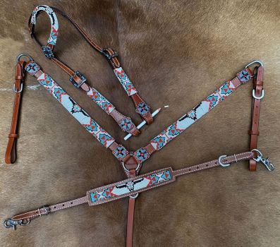 Longhorn 4pc Tack Set
