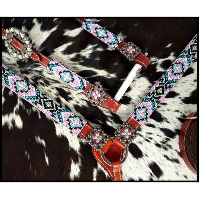 Pastel One Ear 4pc Tack Set