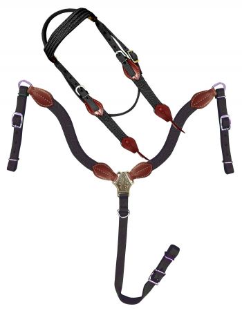 CHOOSE COLOR - Browband Nylon Tack Set