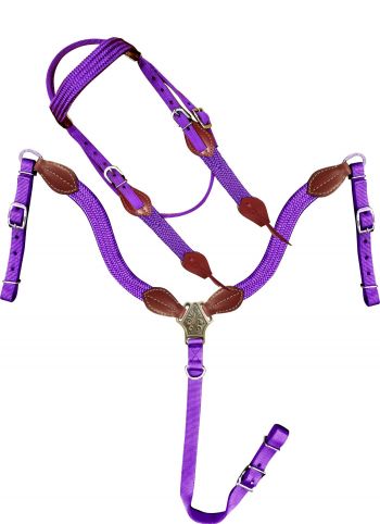 CHOOSE COLOR - Browband Nylon Tack Set