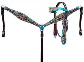 Metallic Cheetah Tack Set