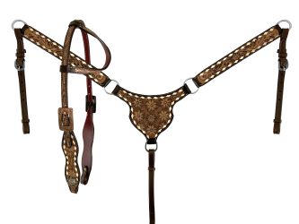 Flower Buckstitch Tack Set