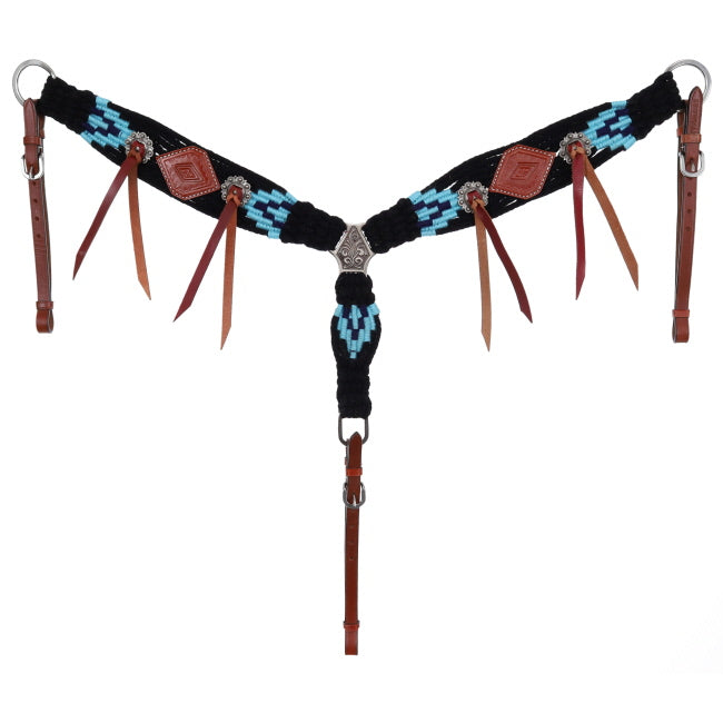 Twilight Blue Mohair Tack Set