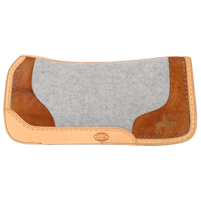 Pleasure Horse Cowhide Build Up Pad