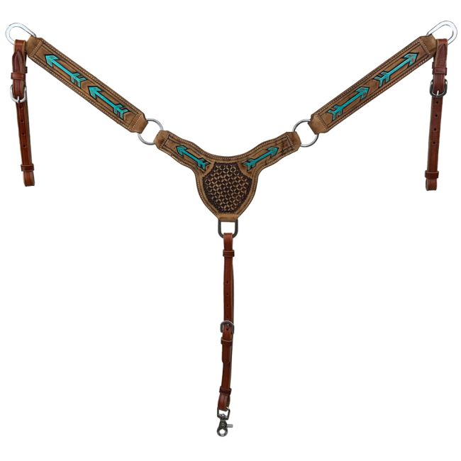 Teal Arrows Tack Set