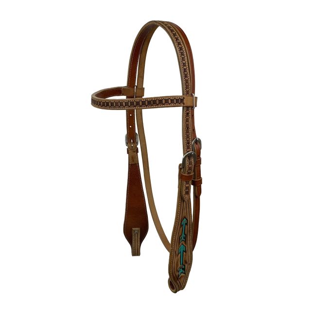 Teal Arrows Tack Set