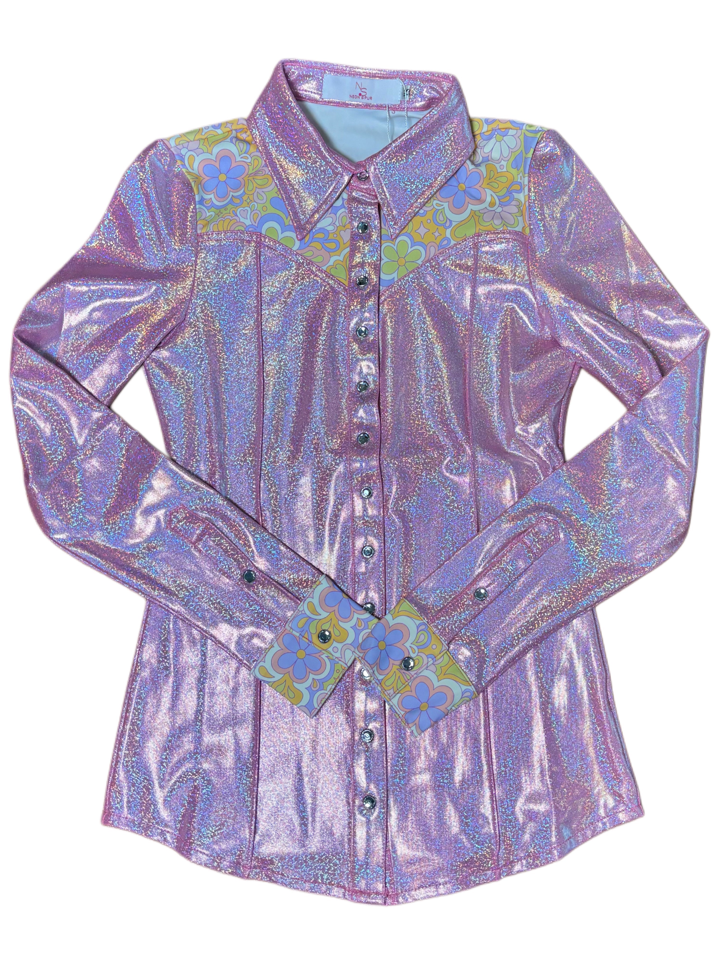 Girls Dolly Pearl Snap Rodeo Shirt
