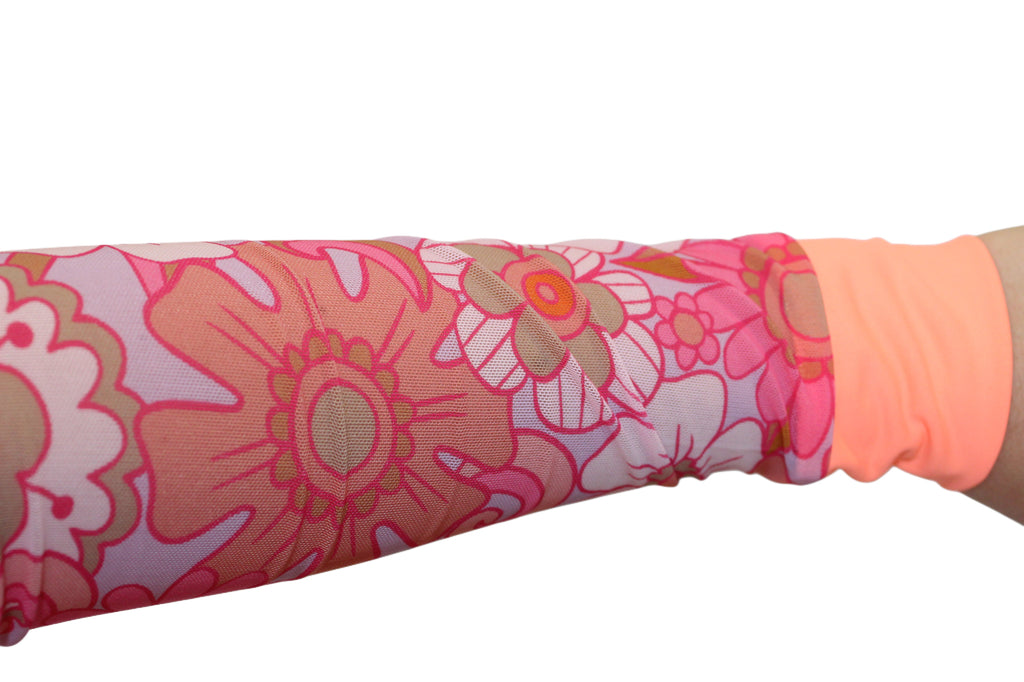 AeroTEQ Girls Wildflower Fever Mesh Pearl Snap Rodeo Shirt