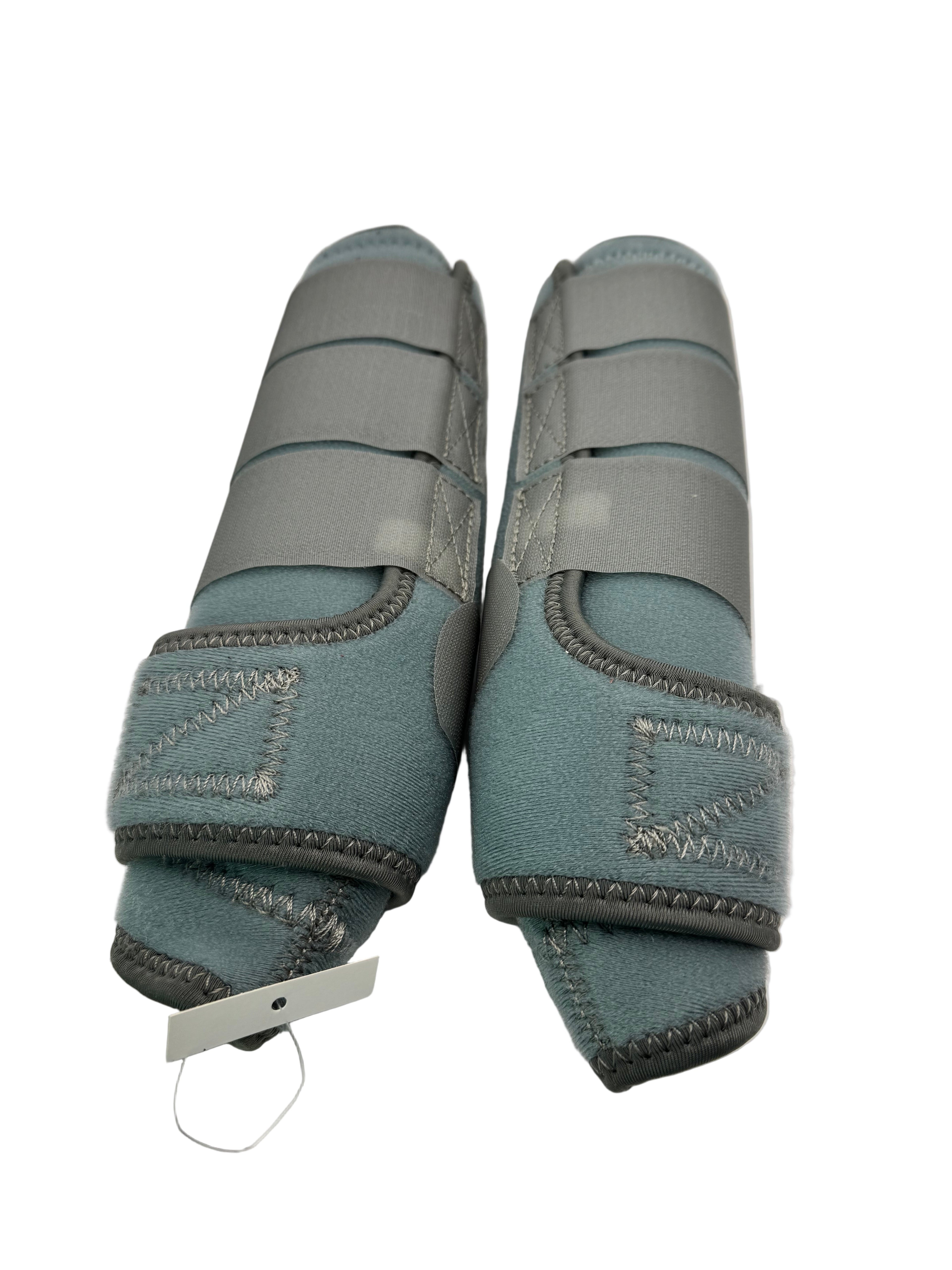 Smoke Show Gray Splint Boots