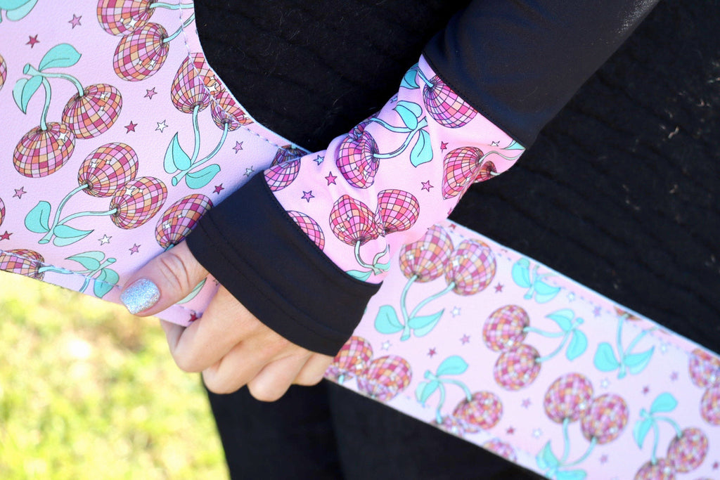 Cherry Groove Wool Saddle Pad