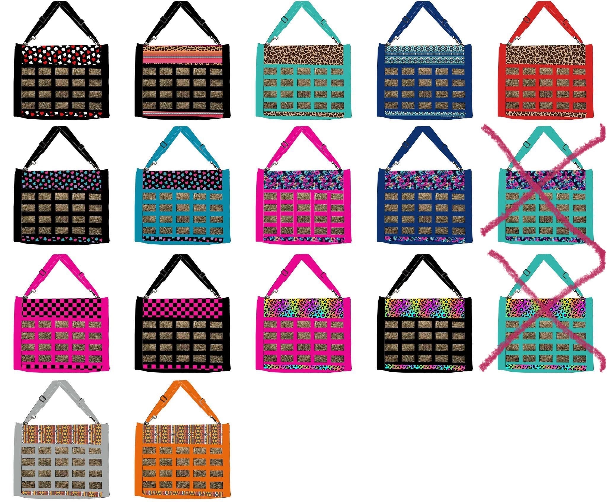 MANY DESIGNS - Hay Bag