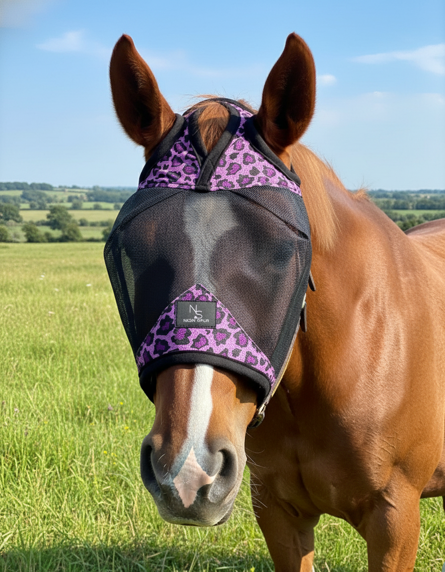 Catty Cowgirl Fly Mask