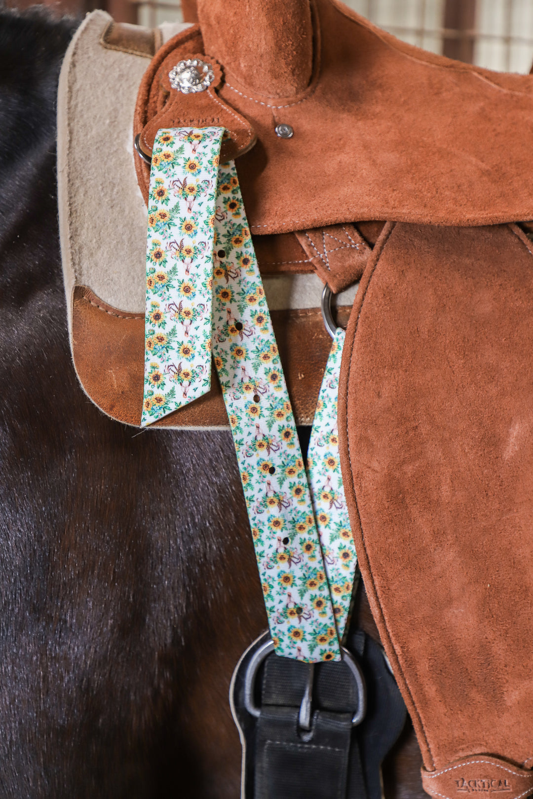 TACKTICAL™ SUNFLOWER BULLSKULL LATIGO & OFF BILLET