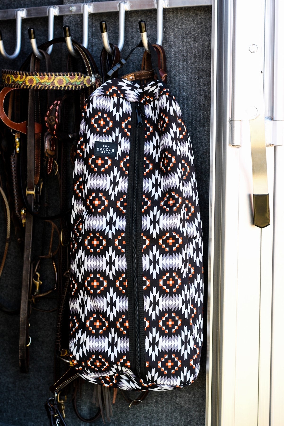 Patterned Hanging Bridle / Tack Bags