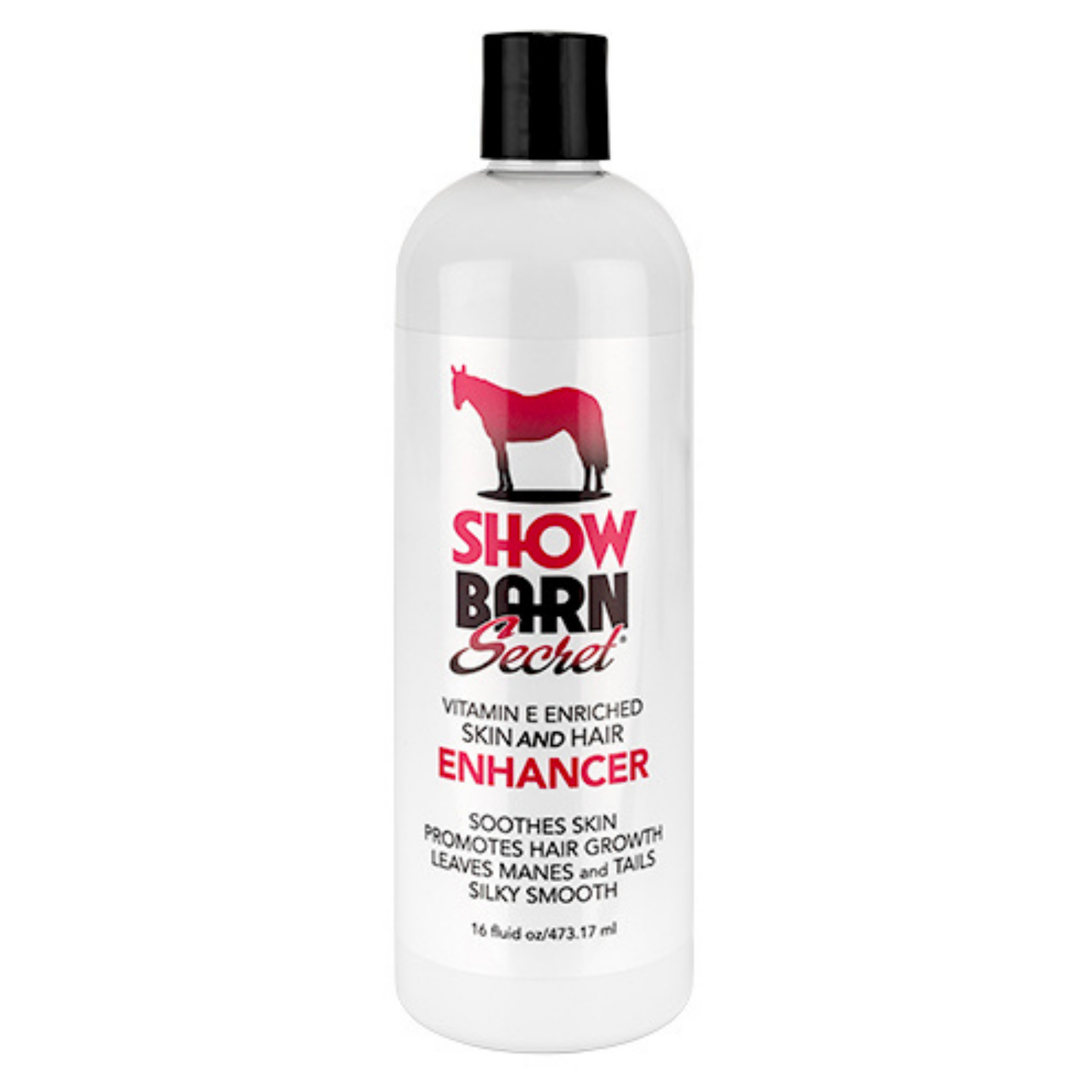 ShowBarn Secret® Skin & Hair Enhancer – Mane & Tail Growth + Rain Rot Remedy | 16oz Leave-In Conditioner for Horses