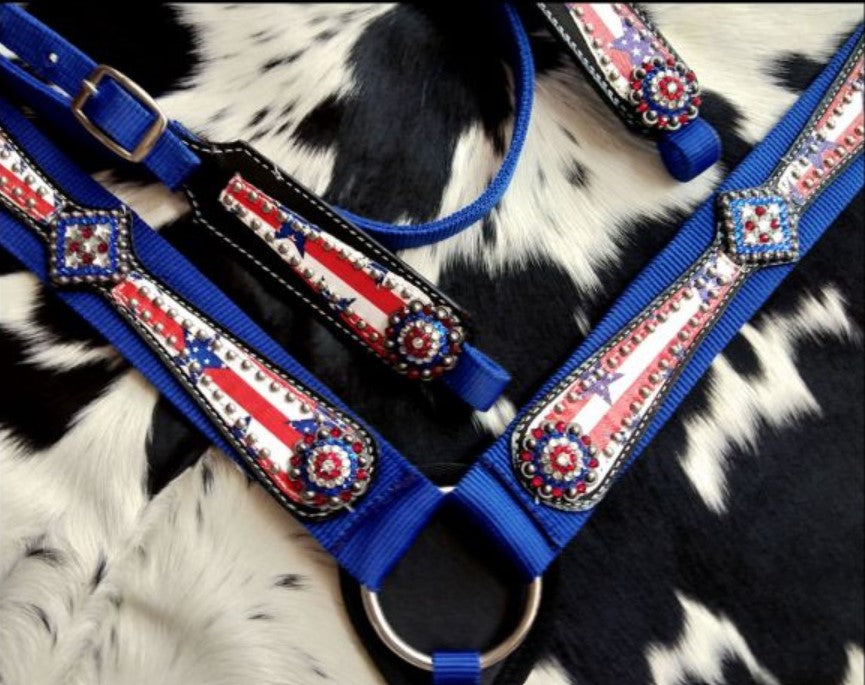 Stars/Stripes Nylon Tack Set
