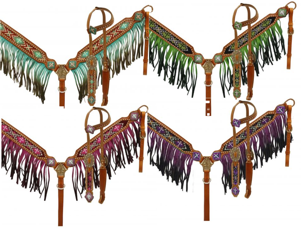 CHOOSE COLOR - Ombre Fringe Set
