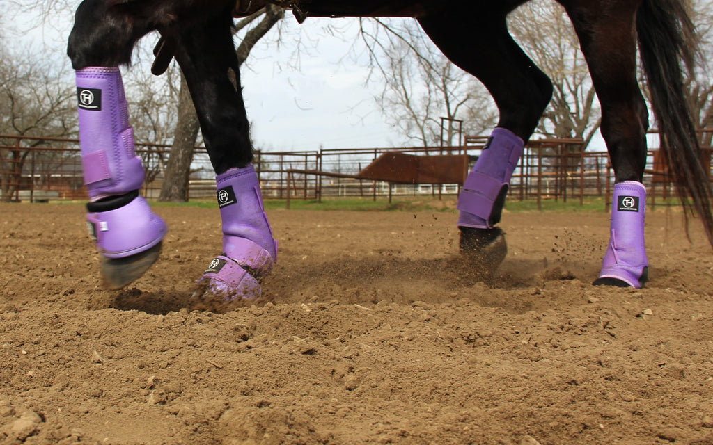Lavender Sport Boots