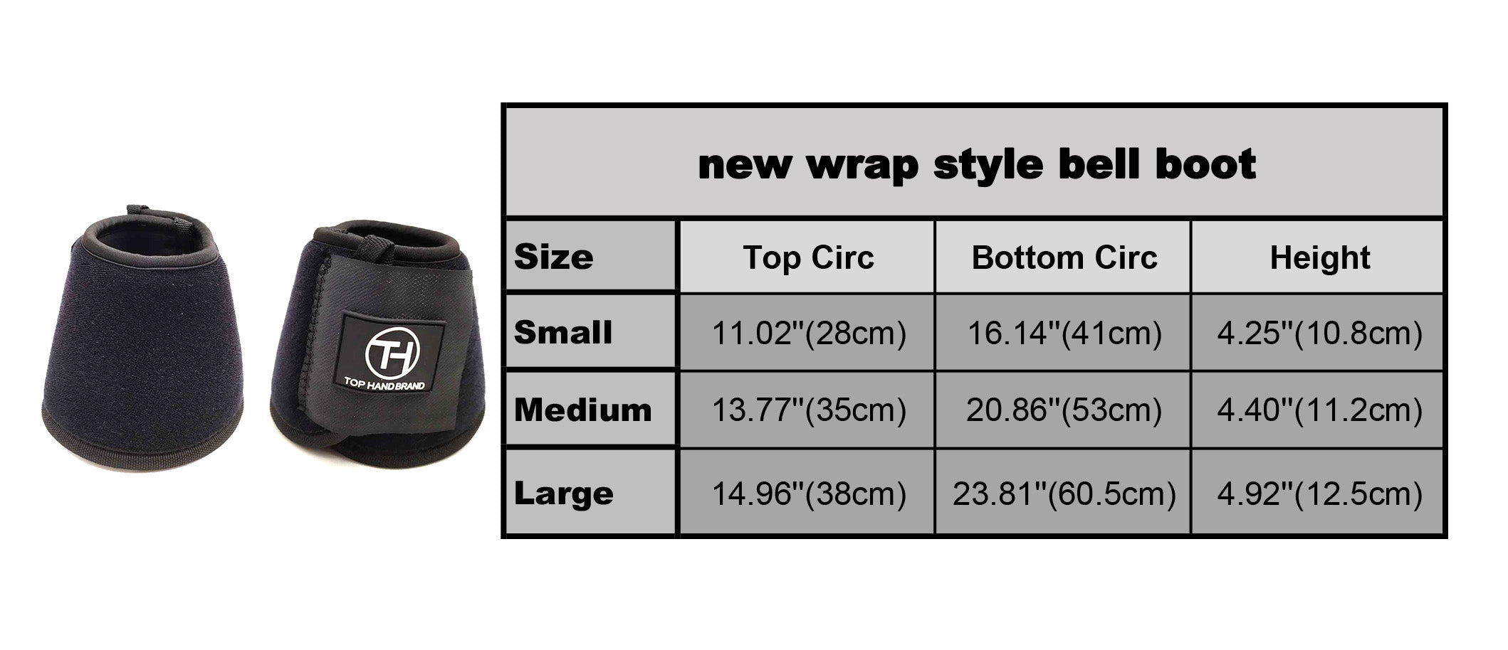 Top Hand Full Coverage Bell Boot