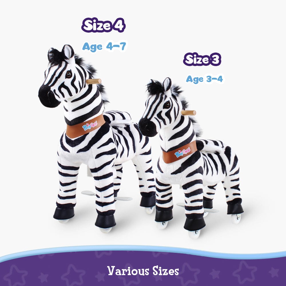 Model U® Ride-On Animal Zebra Age 4-7