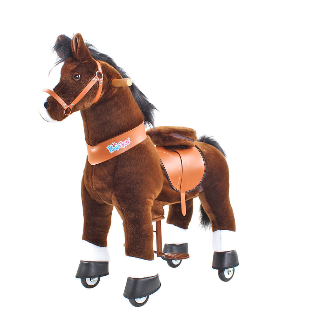 Model U® Ride On Horse Toy Age 3-4 Chocolate