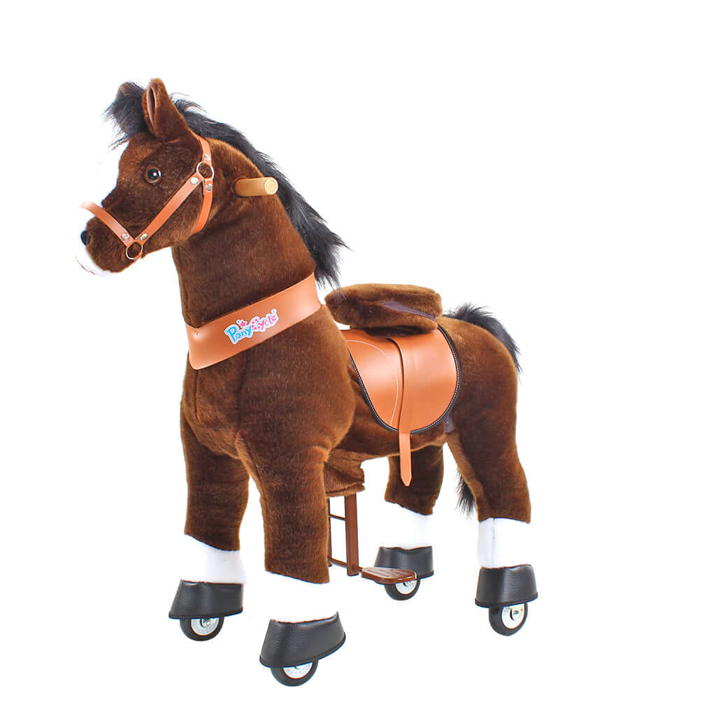 Model U® Ride On Horse Toy Age 3-4 Chocolate