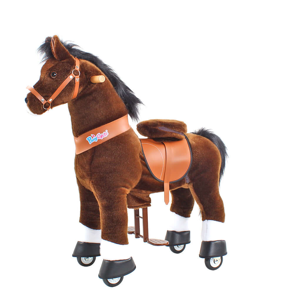 Model U® Ride On Horse Toy Age 3-4 Chocolate