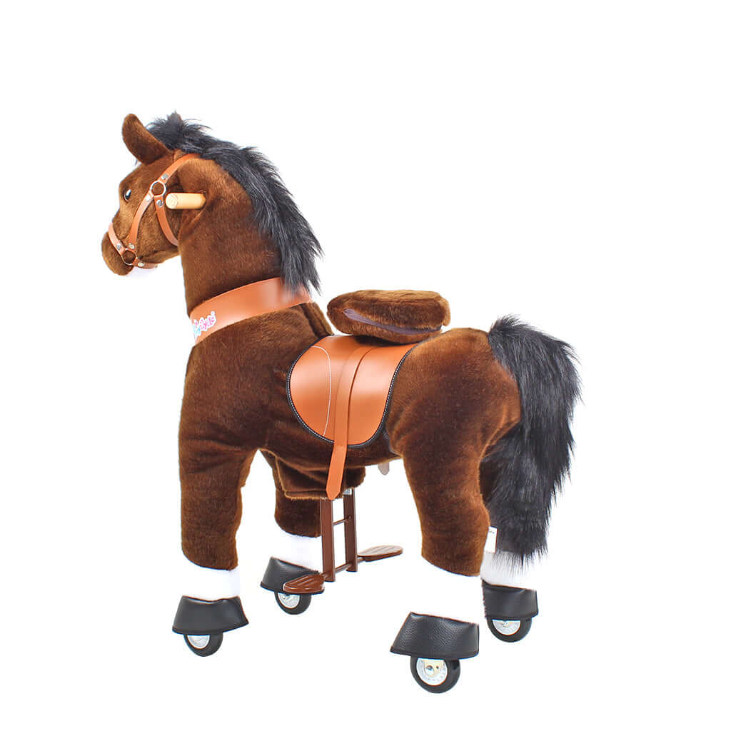 Model U® Ride On Horse Toy Age 3-4 Chocolate