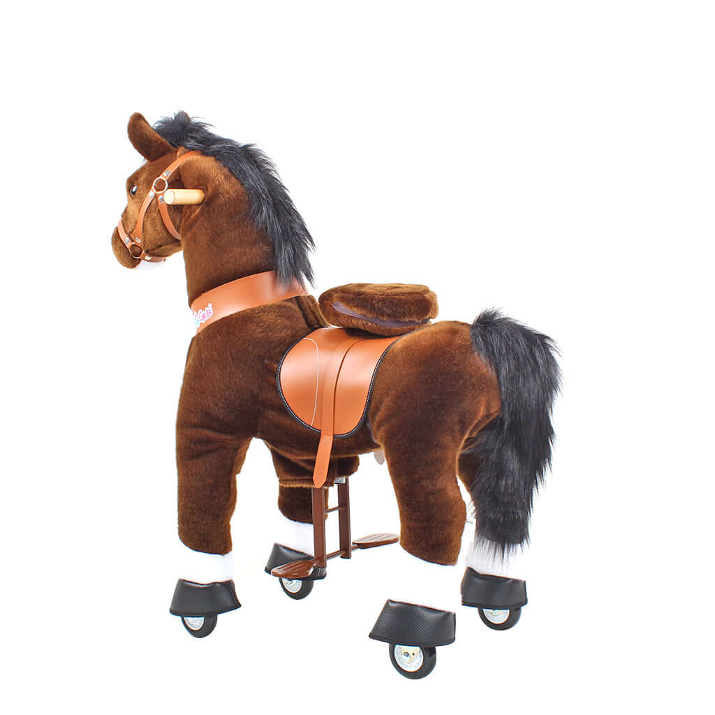 Model U® Ride On Horse Toy Age 3-4 Chocolate