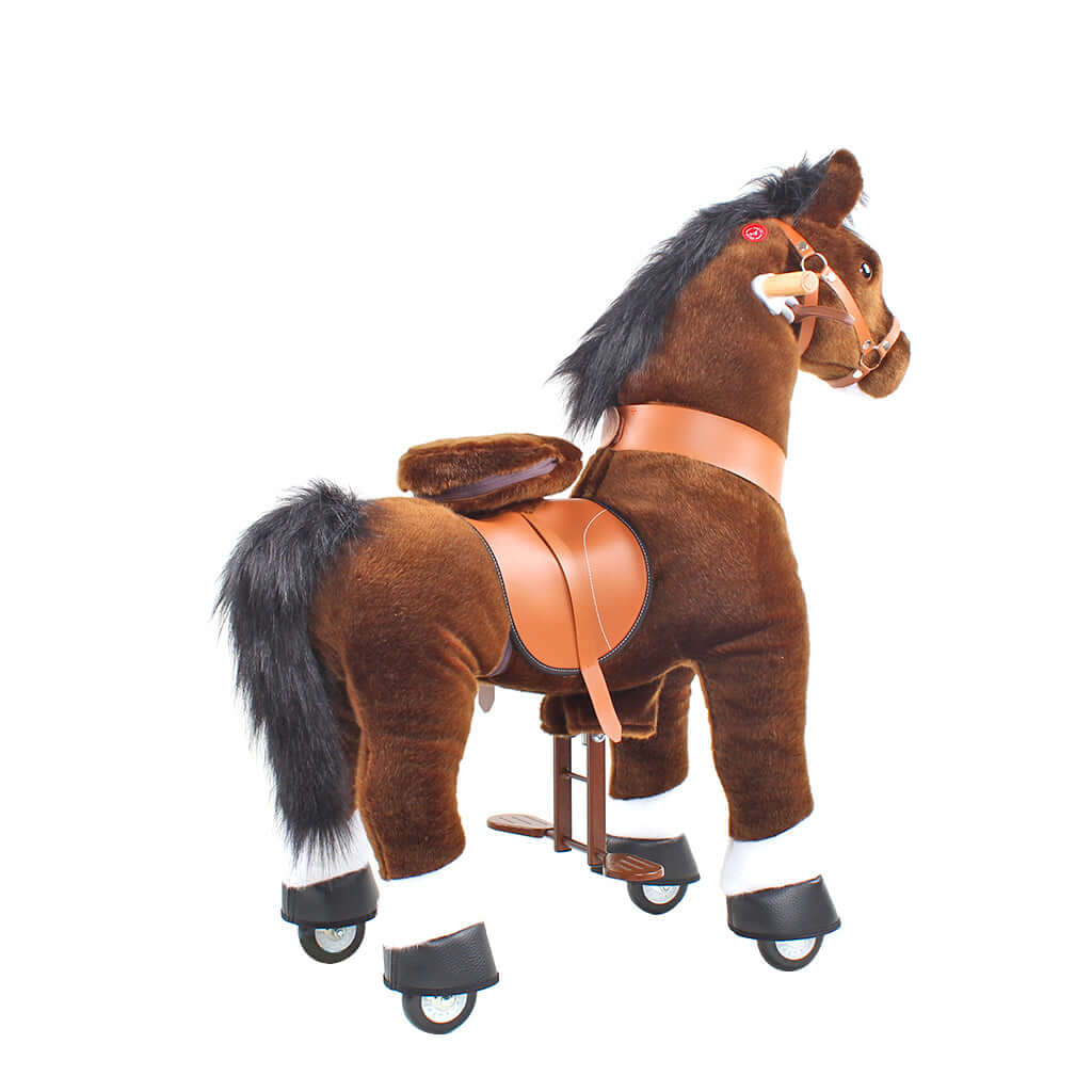 Model U® Ride On Horse Toy Age 3-4 Chocolate