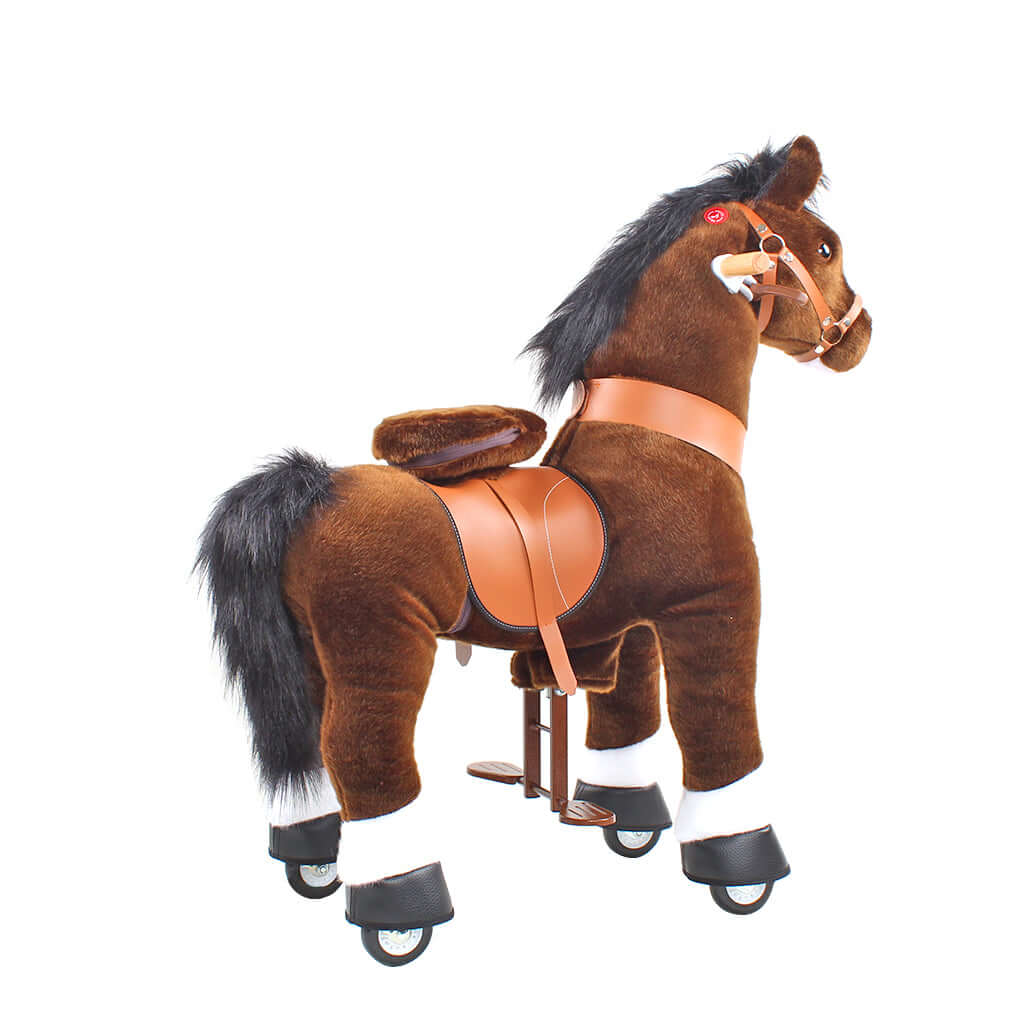 Model U® Ride On Horse Toy Age 3-4 Chocolate