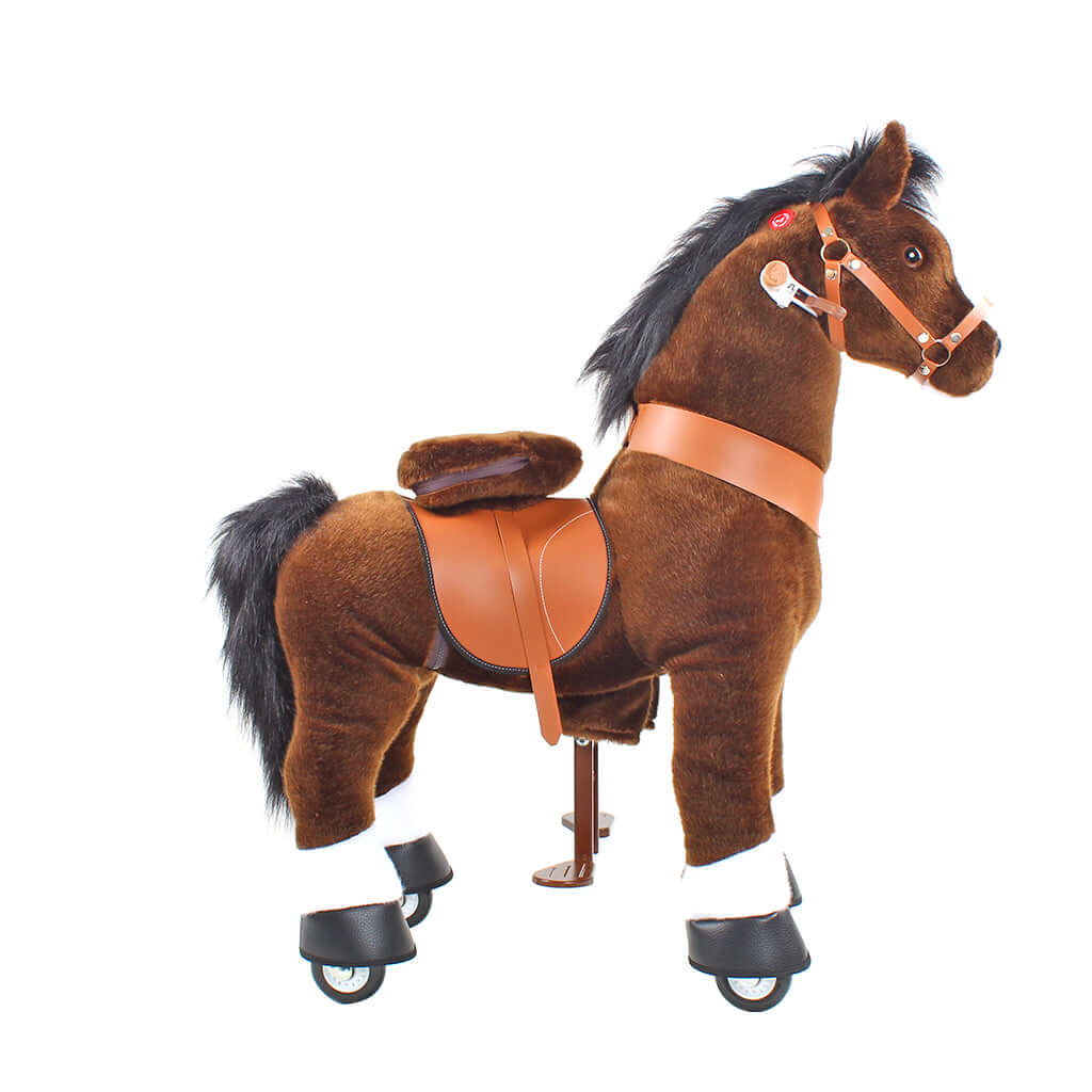 Model U® Ride On Horse Toy Age 3-4 Chocolate