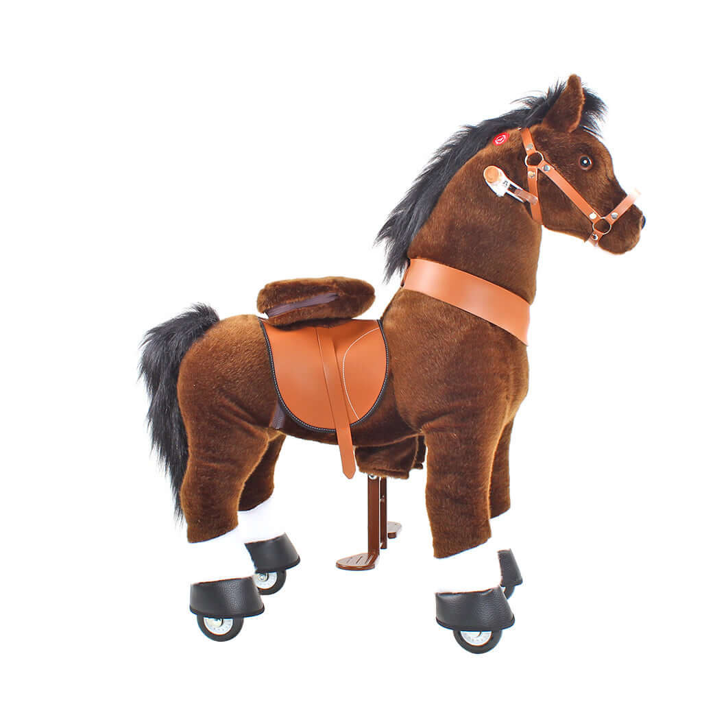 Model U® Ride On Horse Toy Age 3-4 Chocolate