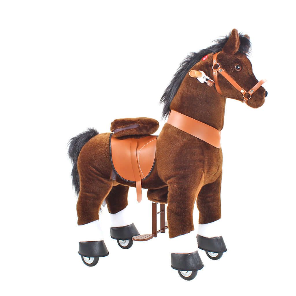 Model U® Ride On Horse Toy Age 3-4 Chocolate