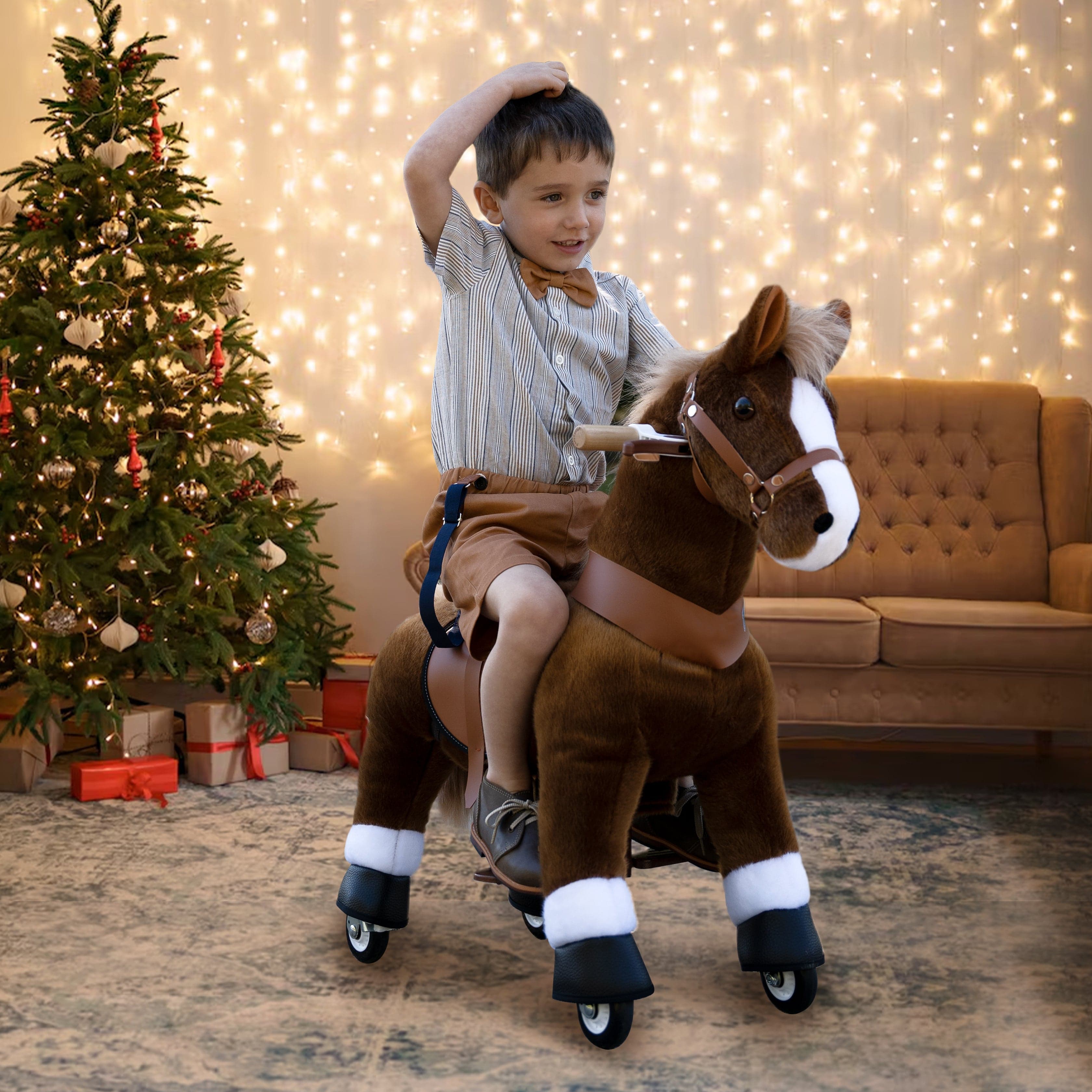 Model U® Ride-On Pony Age 3-4 Brown
