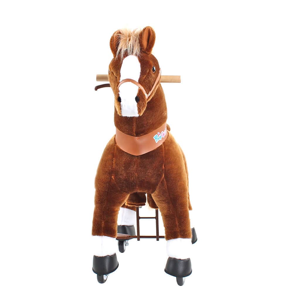 Model U® Ride‑On Pony Toy Riding Horse Age 4‑7 Brown